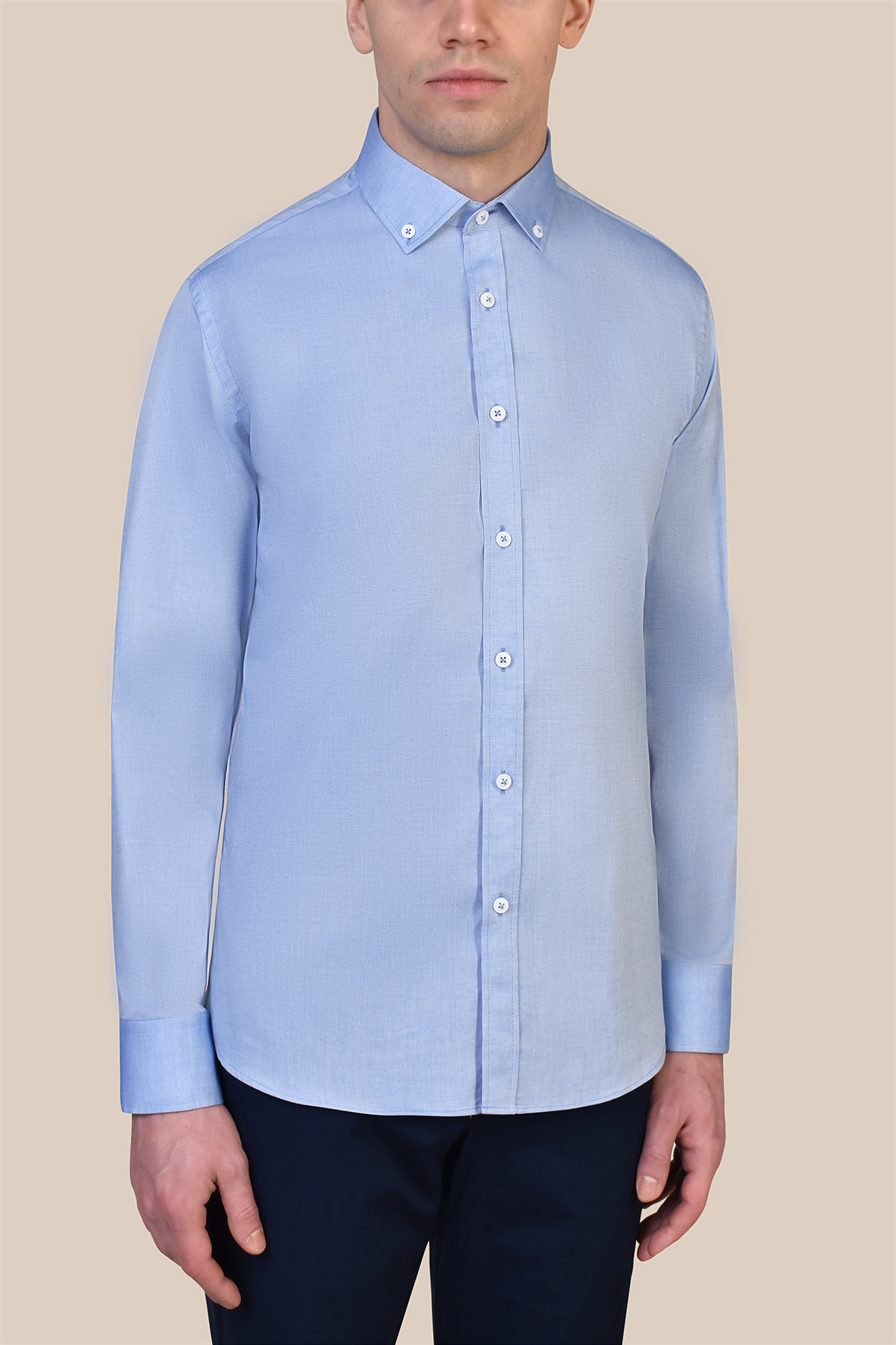 Сорочка блакитного кольору Vaismann 20131